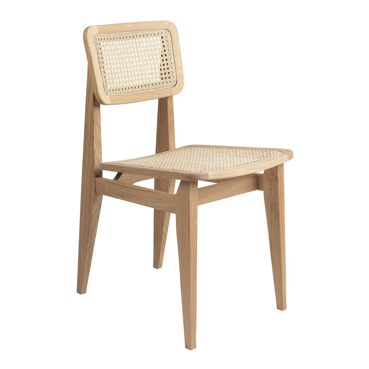 Gubi C-Chair Stoel French Cane