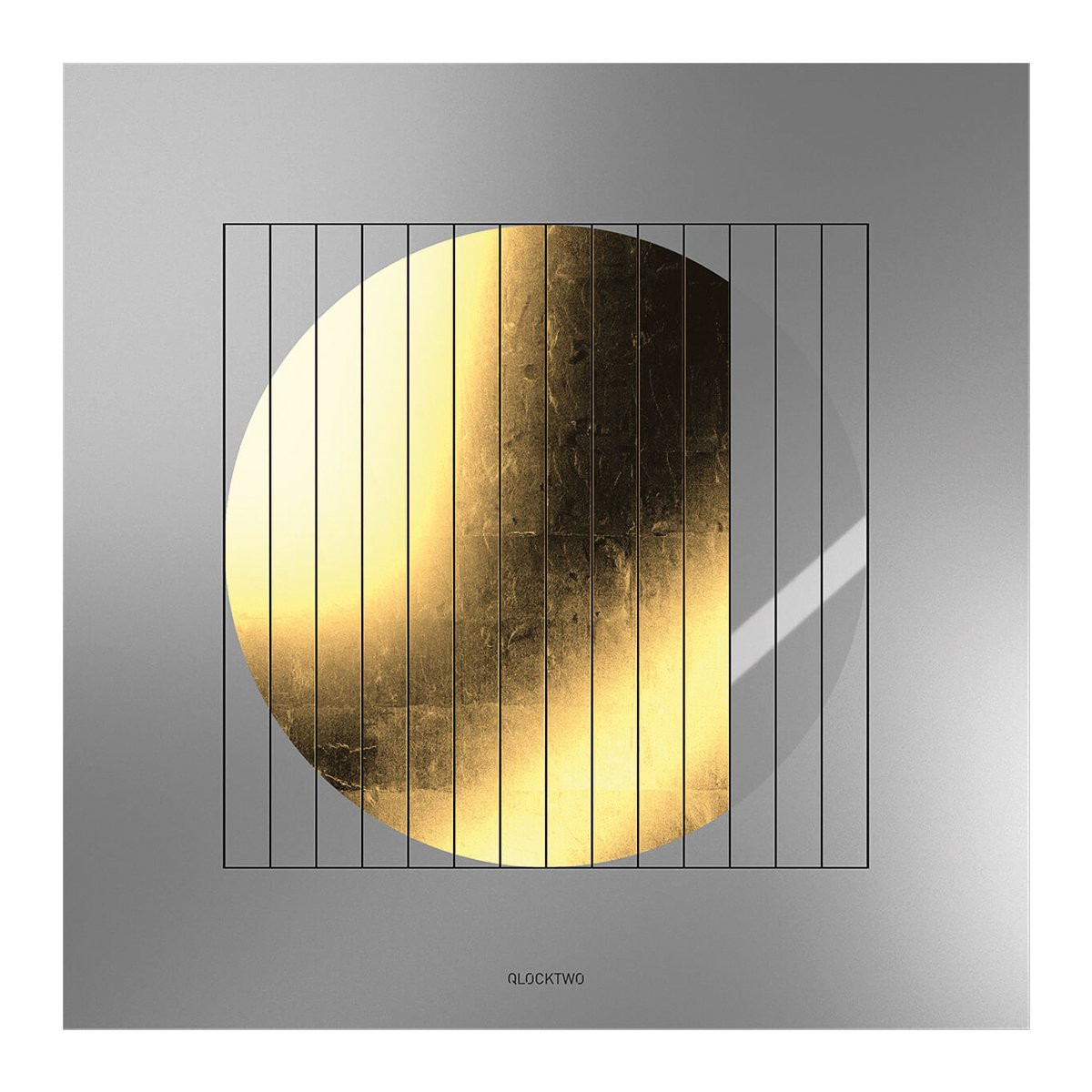 Biegert & Funk QLOCKTWO Moon 90 Klok - Dawn / Gold