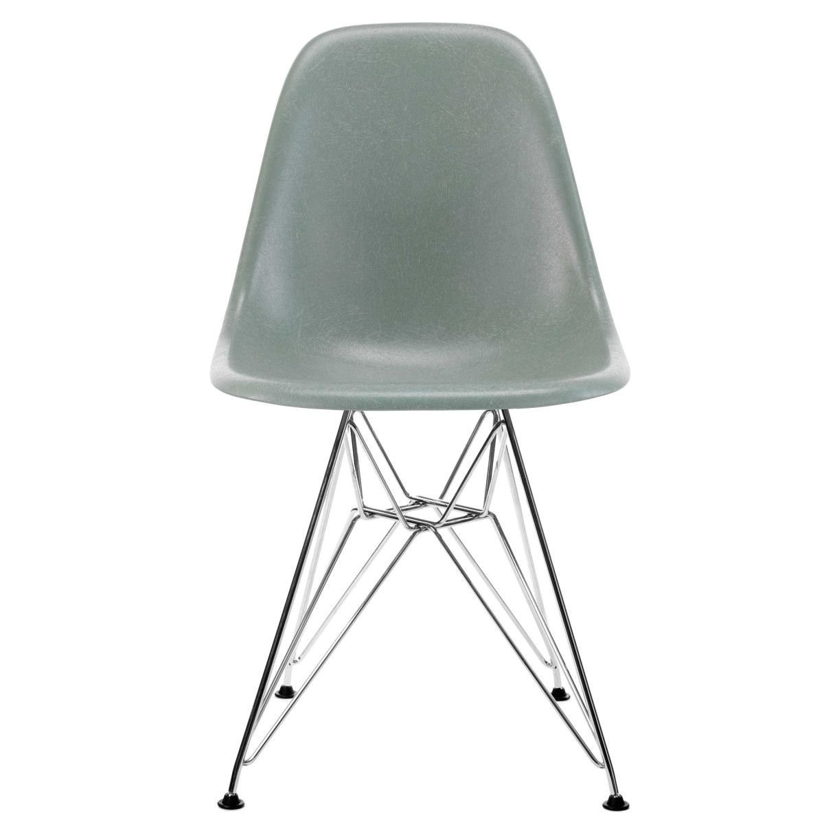 Vitra Eames Fiberglass Chair DSR - Sea Foam Green/Chroom