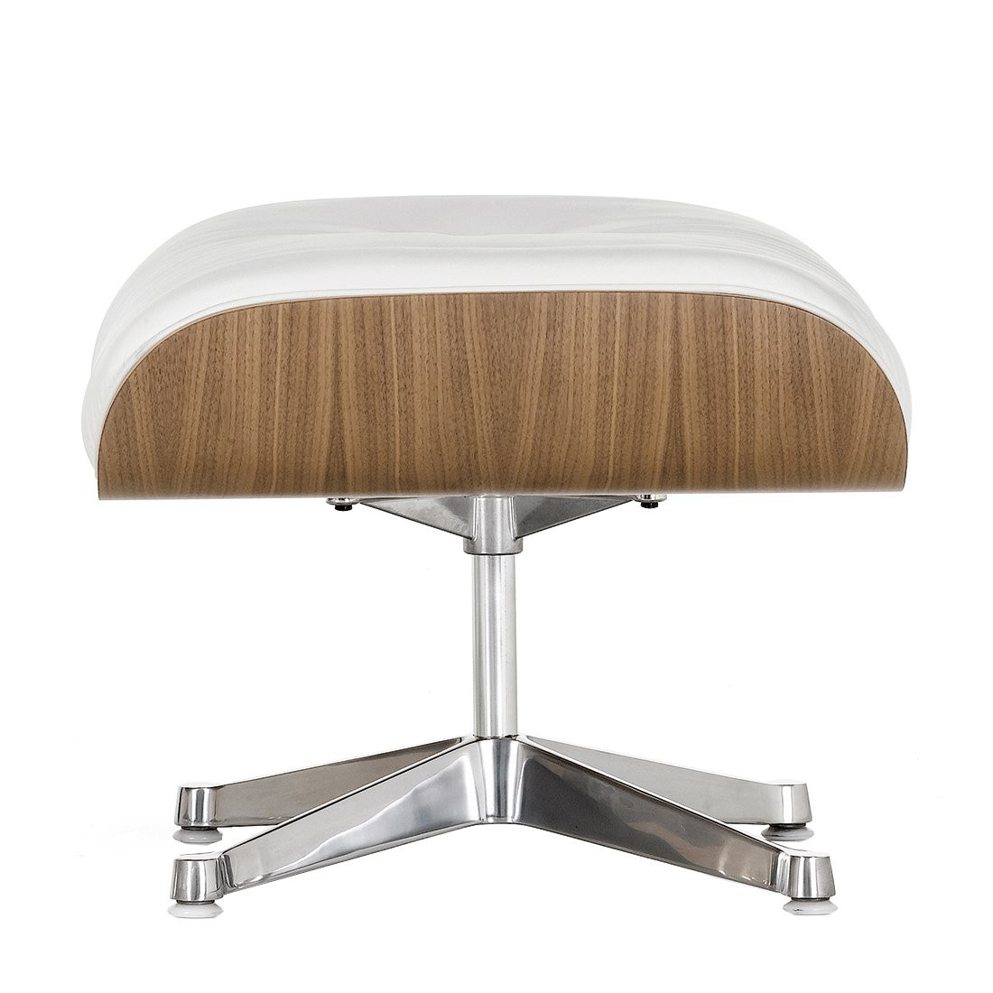 Vitra Eames Lounge Chair Ottoman / White Edition