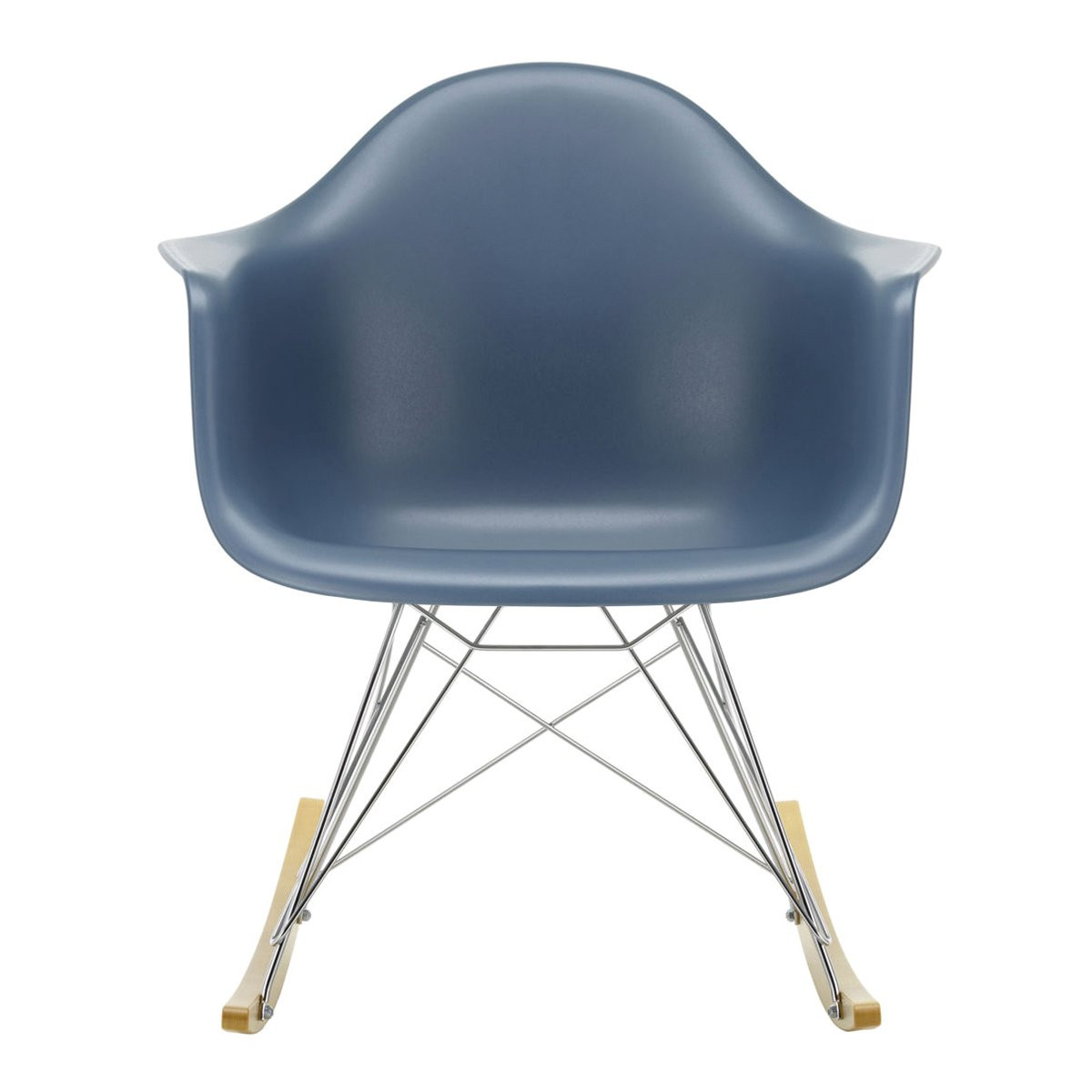 Vitra Eames Plastic Chair RAR Schommelstoel - Zeeblauw