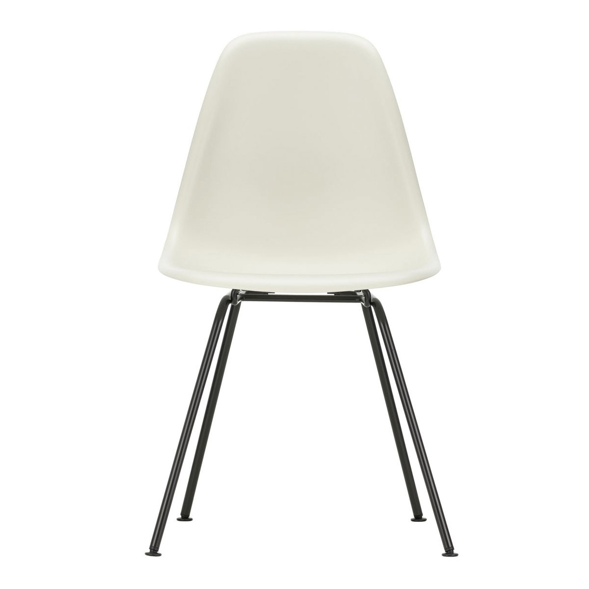 Vitra Eames Plastic Chair DSX Stoel Zwart