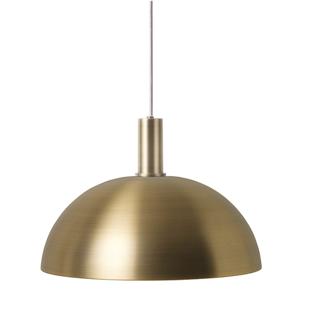 Ferm Living Collect Dome Low Hanglamp Messing