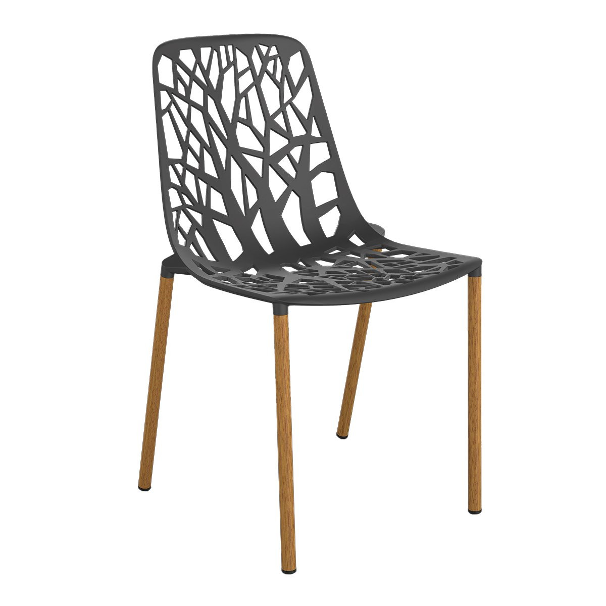 Fast Forest Chair Iroko - donker blauw