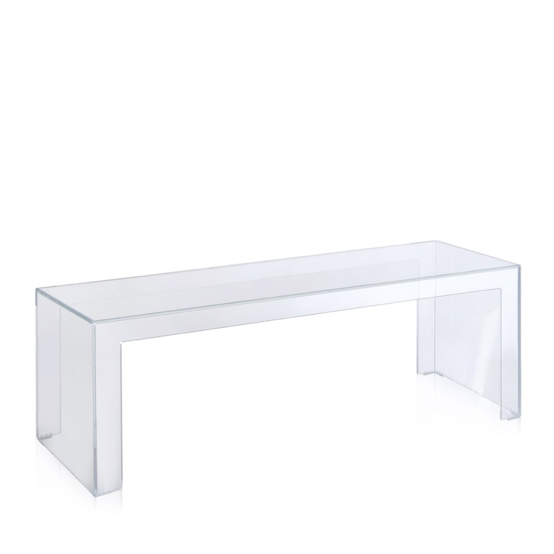 Invisible Side Table Bijzettafel Hoog - Kartell
