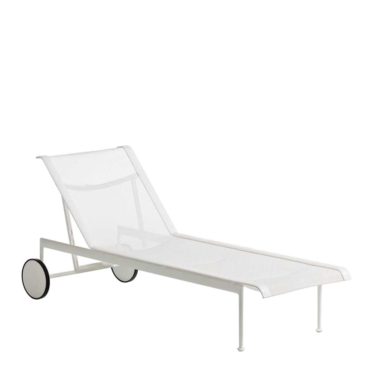 Knoll 1966 Chaise Longue Wit