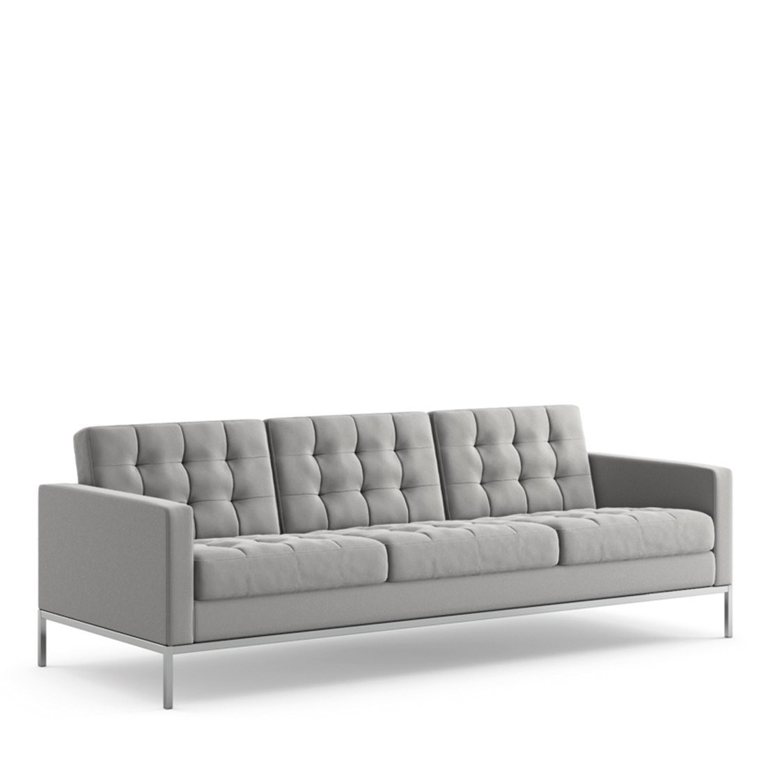 Knoll Florence Knoll Sofa (Relax) 3-zits - Velvet Silver