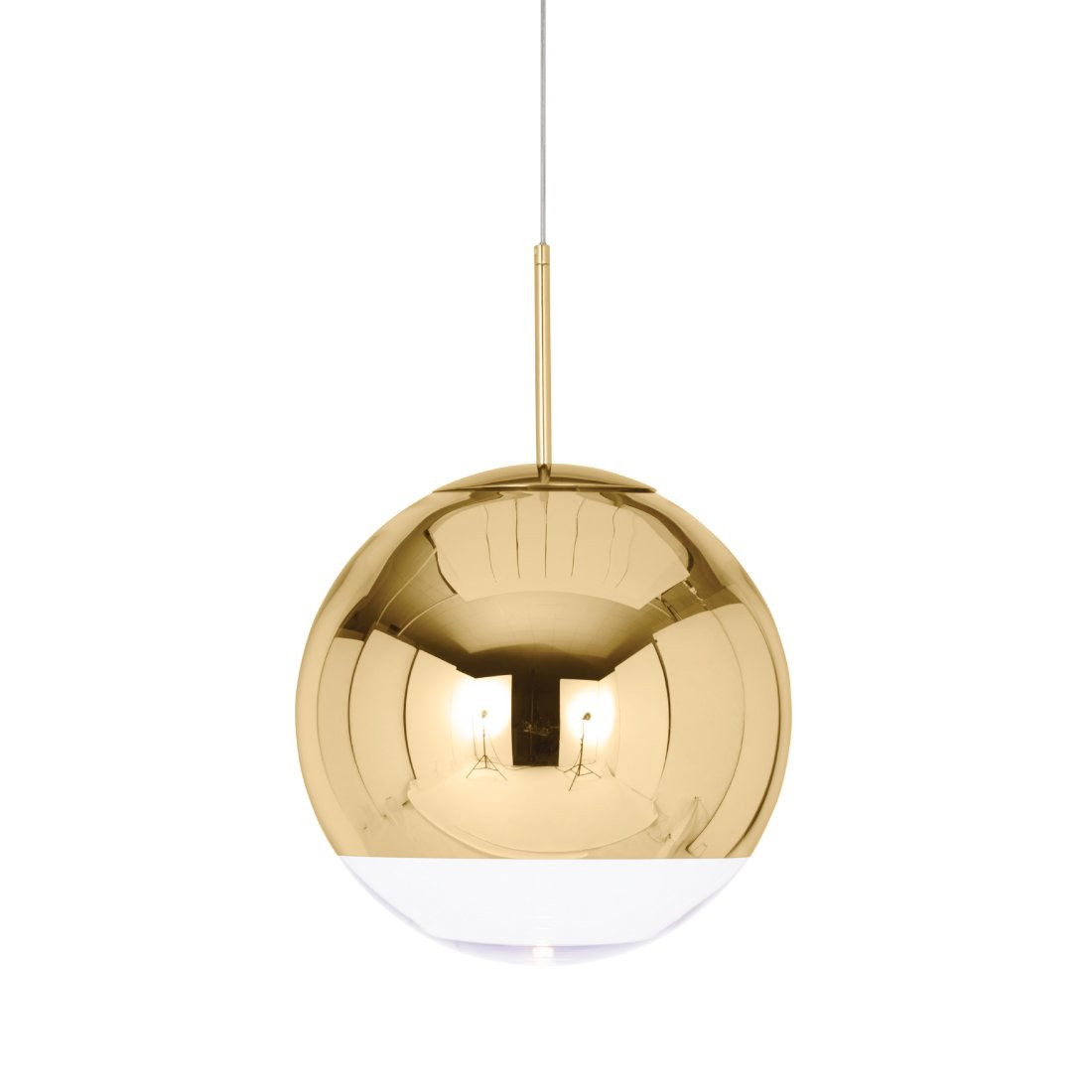 Tom Dixon Mirror Ball Hanglamp Goud Ø 40 cm