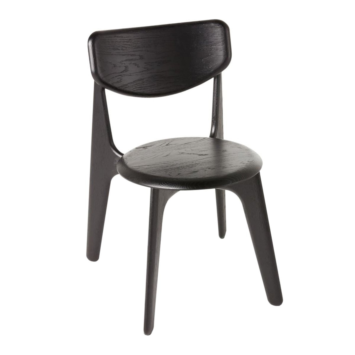 Slab Chair Zwart Gelakt - Tom Dixon