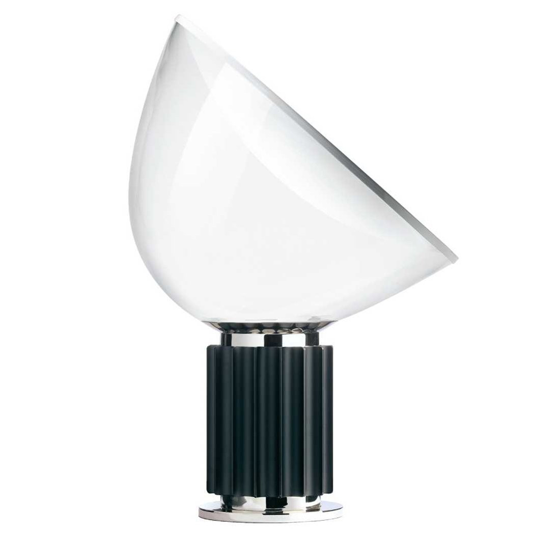 FLOS Taccia Tafellamp Glass - Zwart