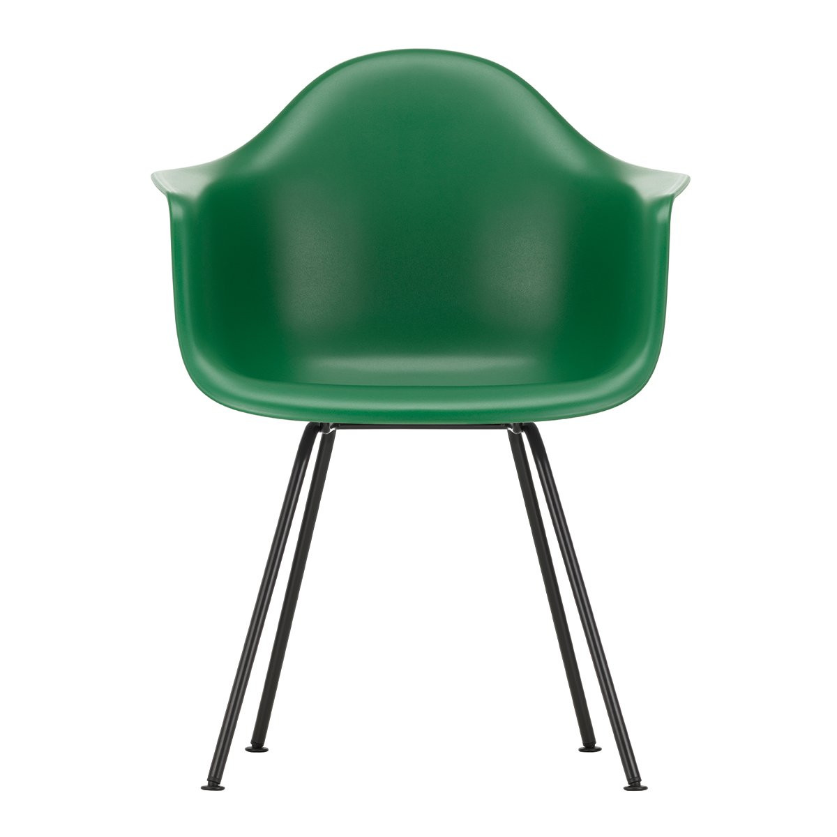 Vitra Eames Plastic Chair DAX Zwart - Emerald Green