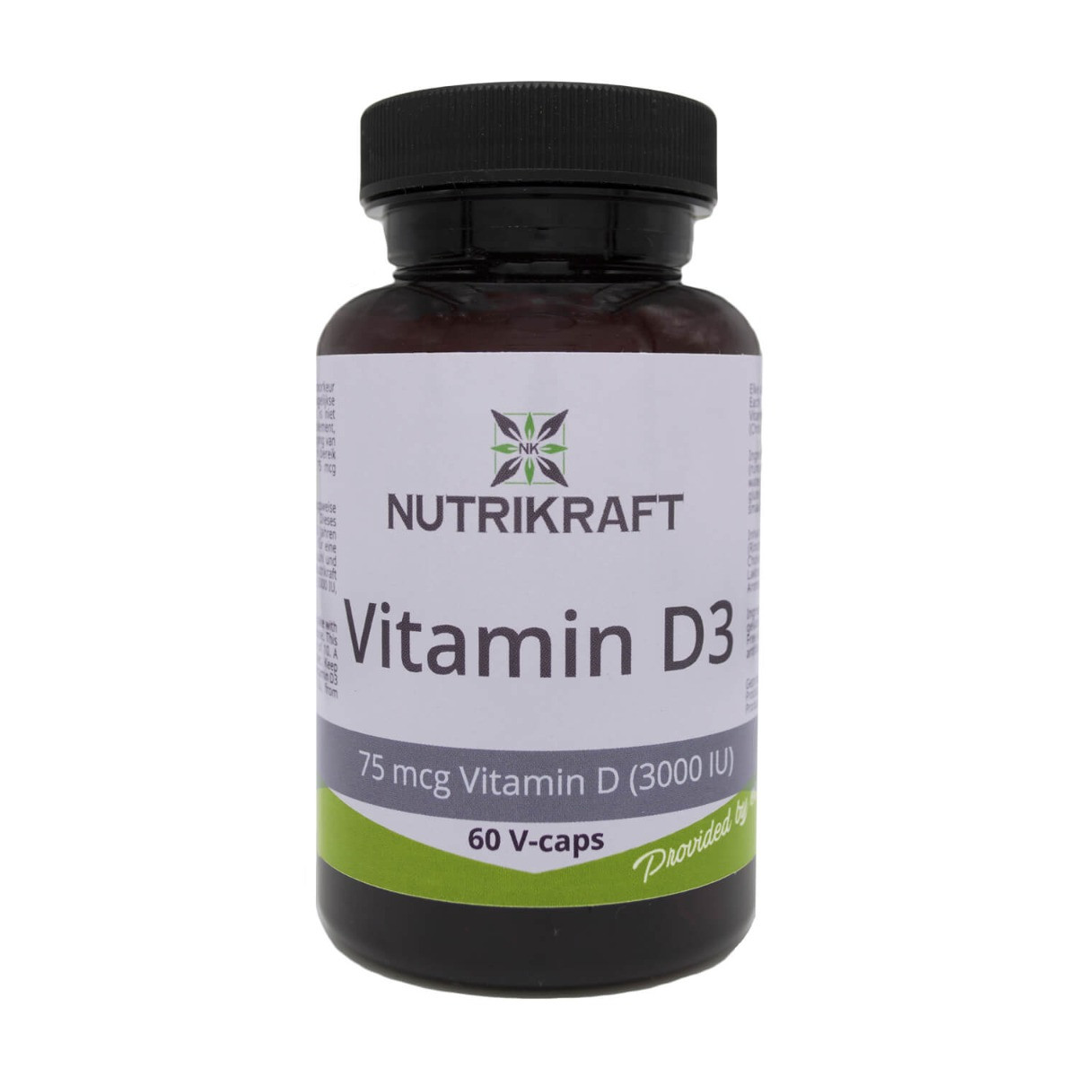 Nutrikraft - Vitamine D3 Softgels 60 caps