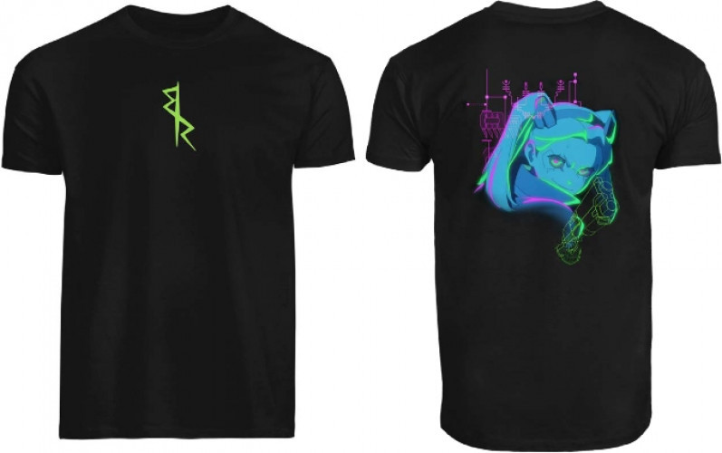 Cyberpunk Edgerunners - Neon Rebecca T-shirt