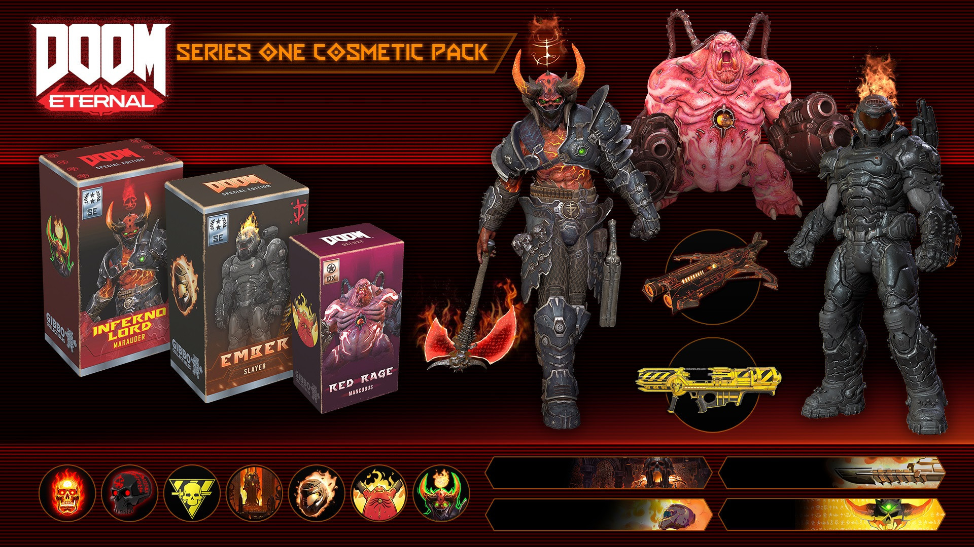 AOC DOOM Eternal: Series One Cosmetic Pack DLC (extra content)