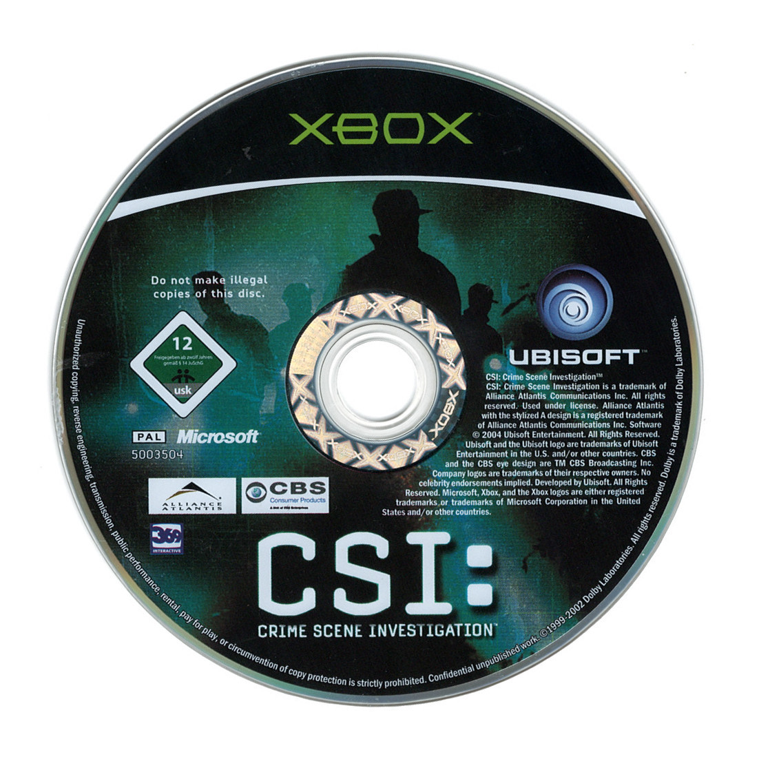 CSI Crime Scene Investigation (losse disc)