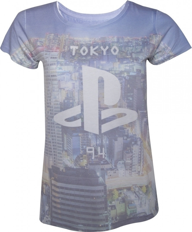 PlayStation - Ladies All Over Print T-Shirt