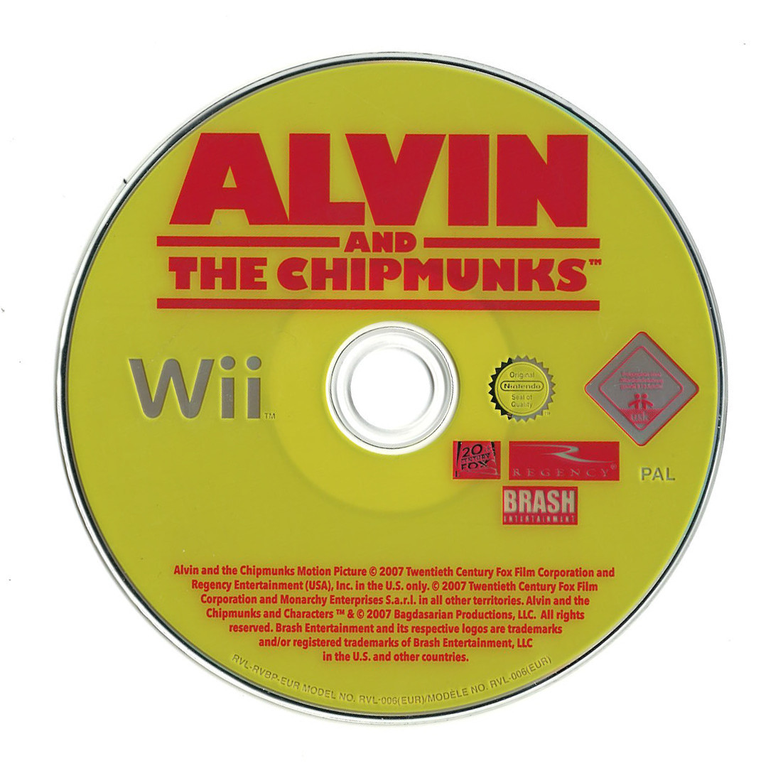 Alvin & de Chipmunks (losse disc)