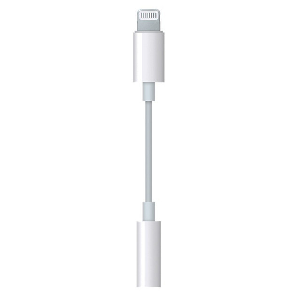 Переходник Apple для iPhone Lightning - Jack 3.5мм(f), Белый MMX62ZM/A