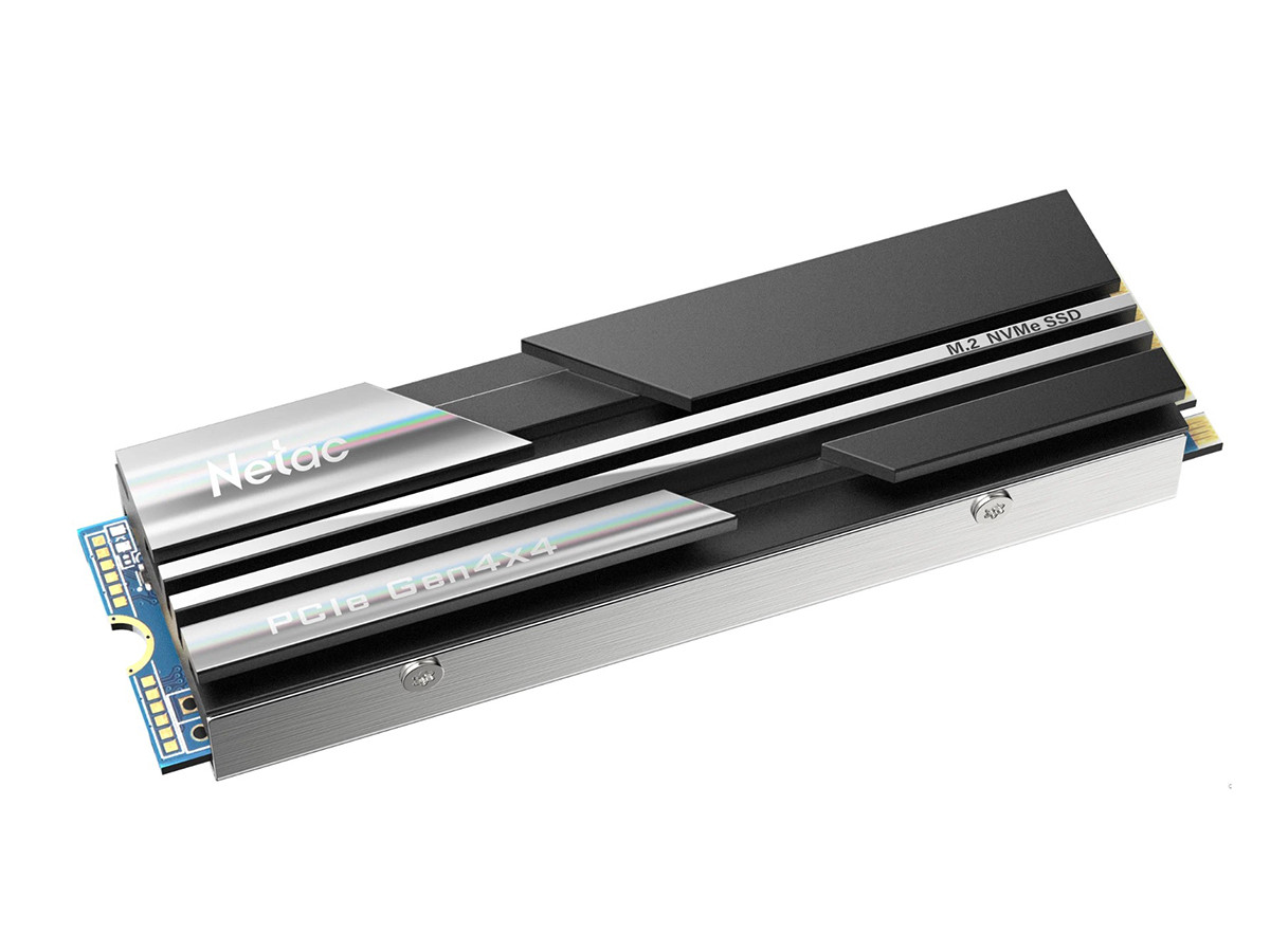 Внутренний SSD-накопитель Netac NV5000 2TB, M.2 2280, PCIe Gen4 x4, NVMe, 3D NAND, 1400 TBW, Черный NT01NV5000-2T0-E4X