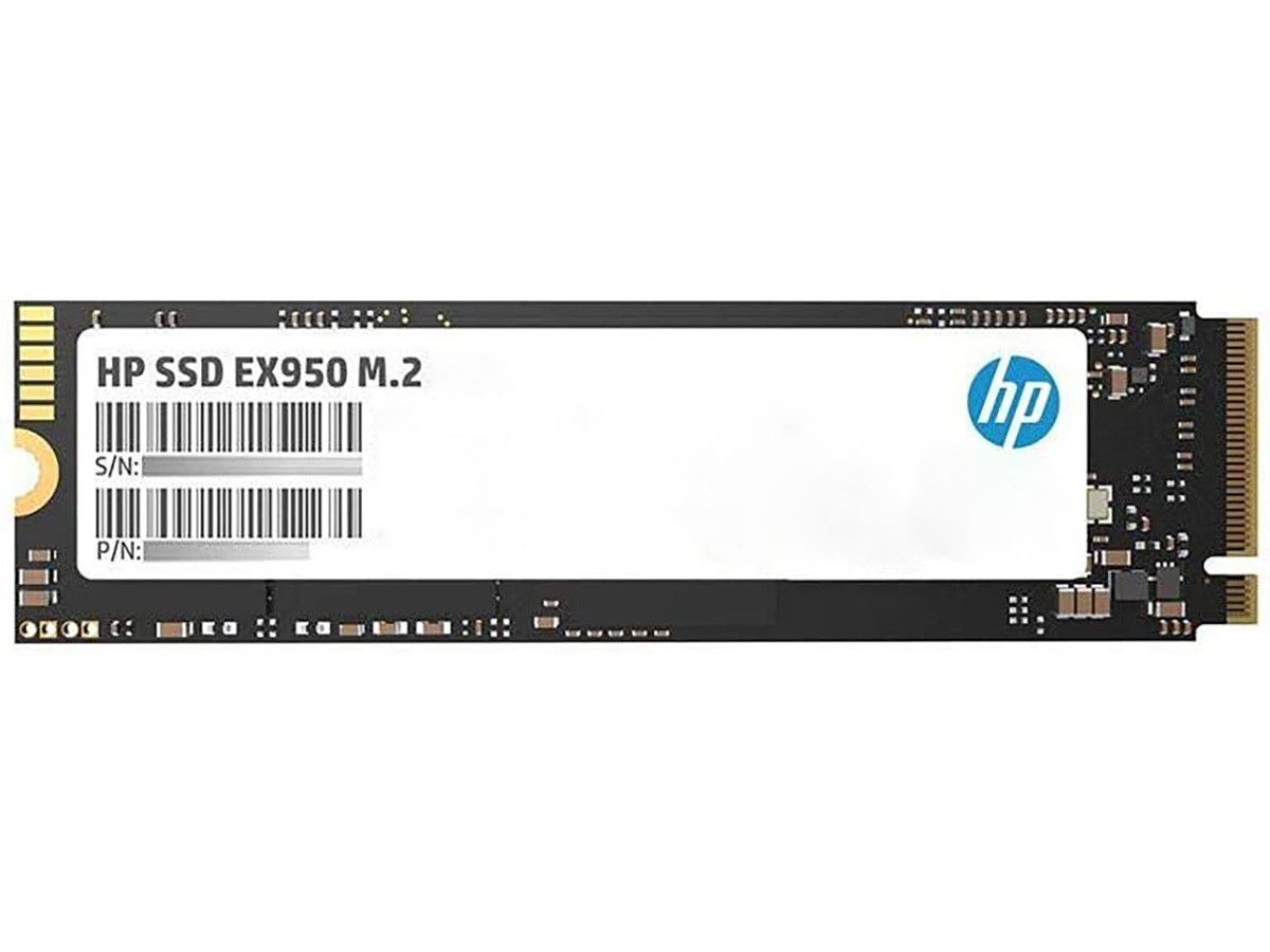 Внутренний SSD-накопитель HP EX950 2TB M2 2280, PCIe Gen3 x4, NVMe, 3D NAND, 1400 TBW, Черный 5MS24AA