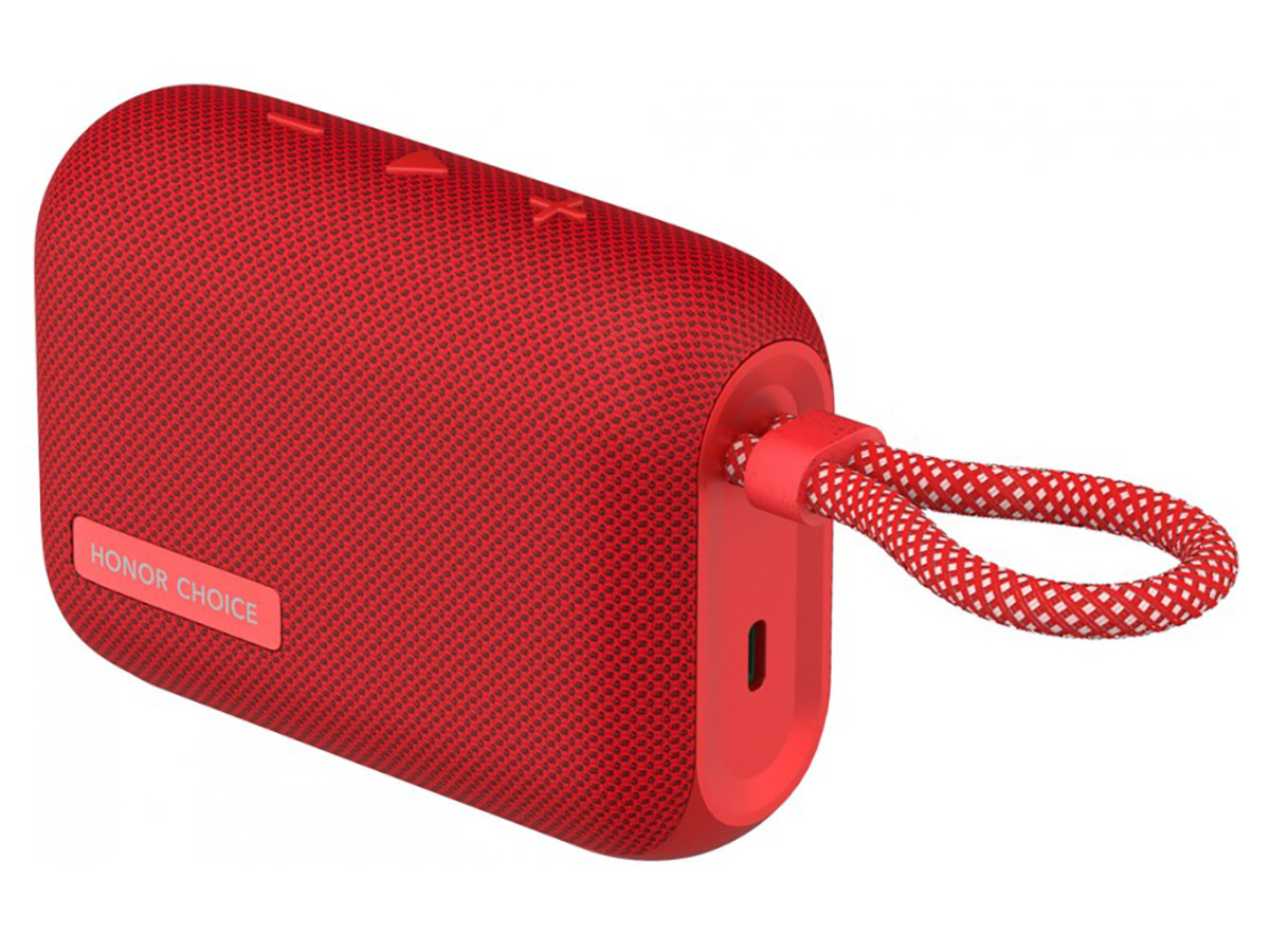 Портативная колонка Honor Choice Portable Bluetooth Speaker, Bluetooth, 5Вт, 1000 мАч, Красный 5504AAEL