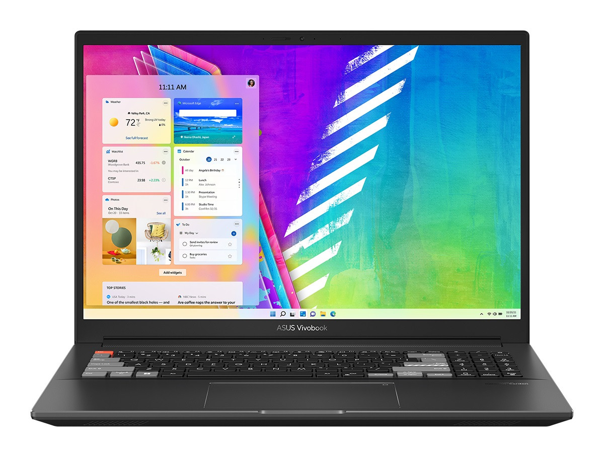 Ноутбук ASUS VivoBook Pro 16X M7600QC-KV168 90NB0V81-M008J0 (16", Ryzen 5 5600H, 16Gb/ SSD 512Gb, GeForce® RTX 3050 для ноутбуков) Черный