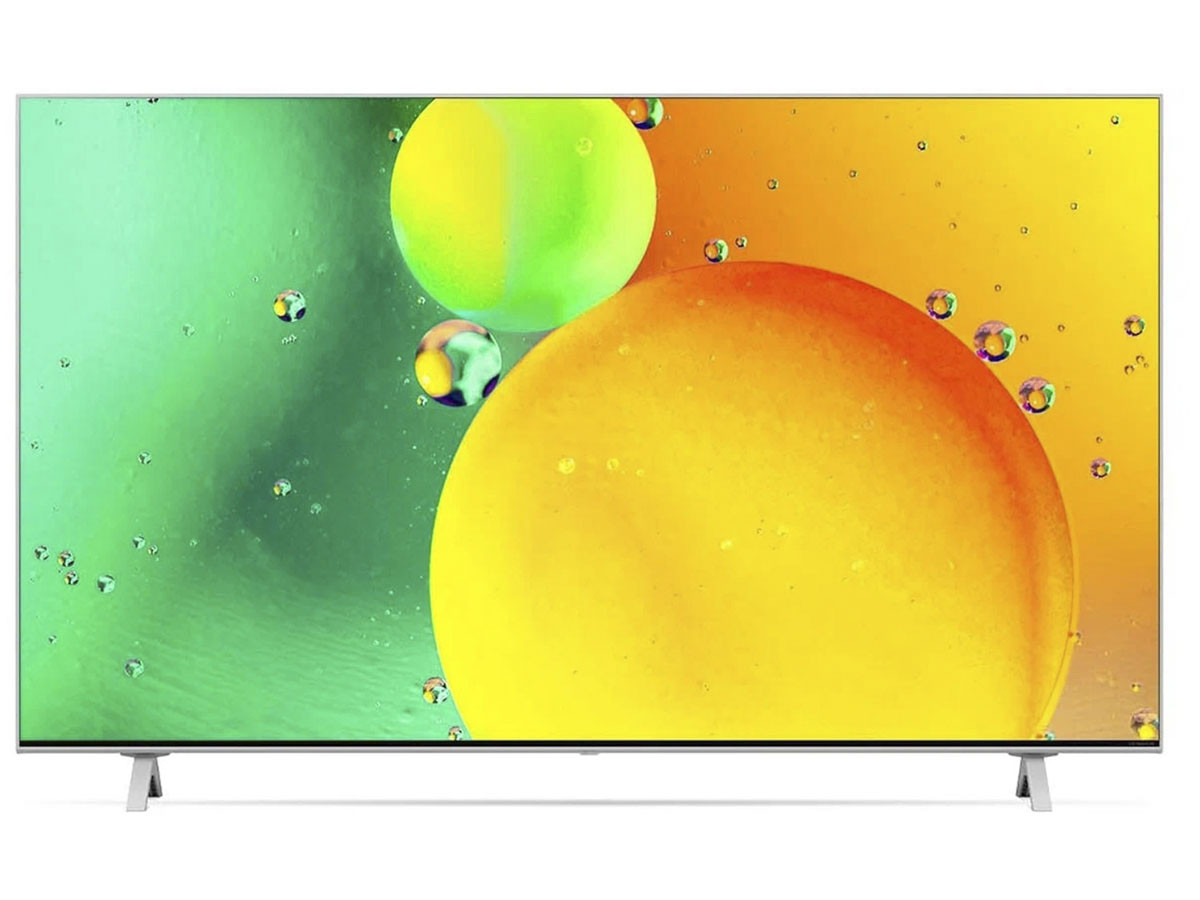 Телевизор LG 55 LED, UHD, NanoCell, Smart TV (webOS), Звук (20 Вт (2x10 Вт)) 3xHDMI, 2xUSB, 1xRJ-45, Серый туман, 55NANO776QA
