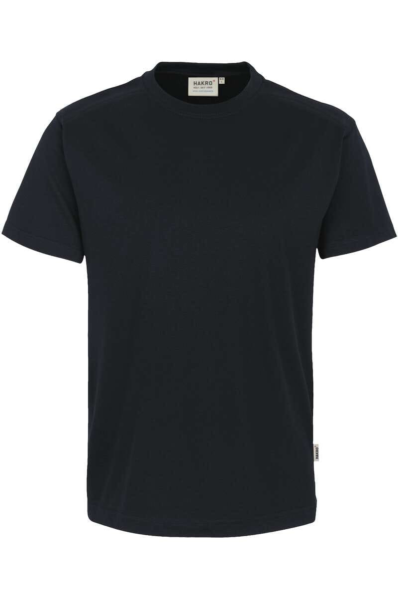 HAKRO 282 Comfort Fit T-Shirt ronde hals zwart, Effen