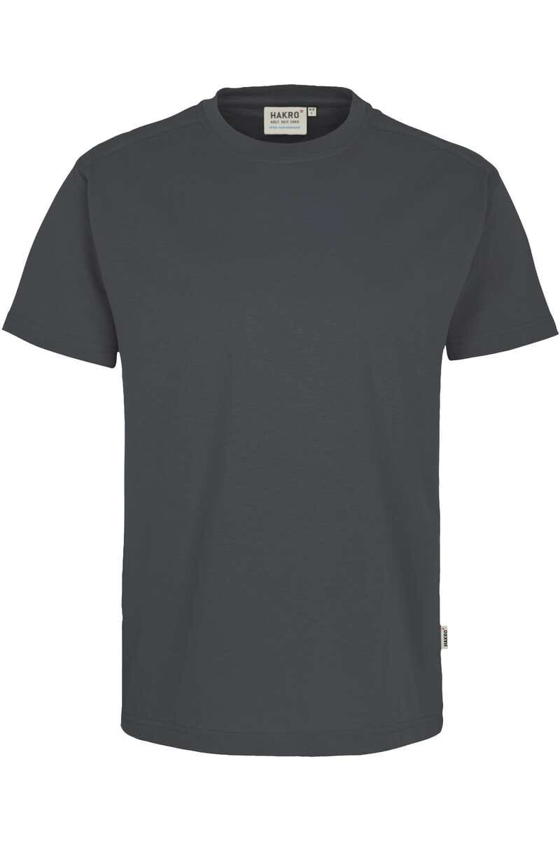 HAKRO 282 Comfort Fit T-Shirt ronde hals antraciet, Effen