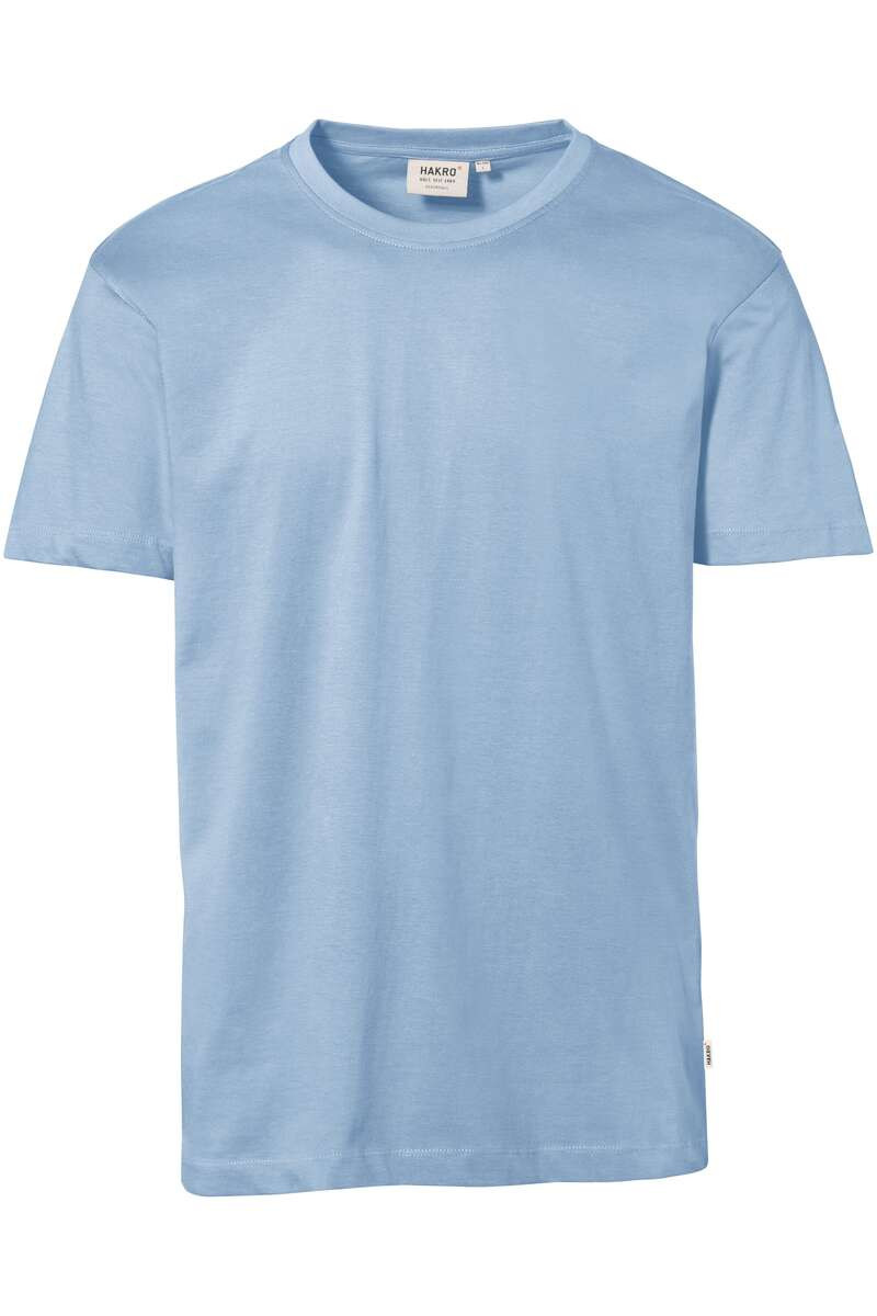 HAKRO 292 Comfort Fit T-Shirt ronde hals ijsblauw, Effen