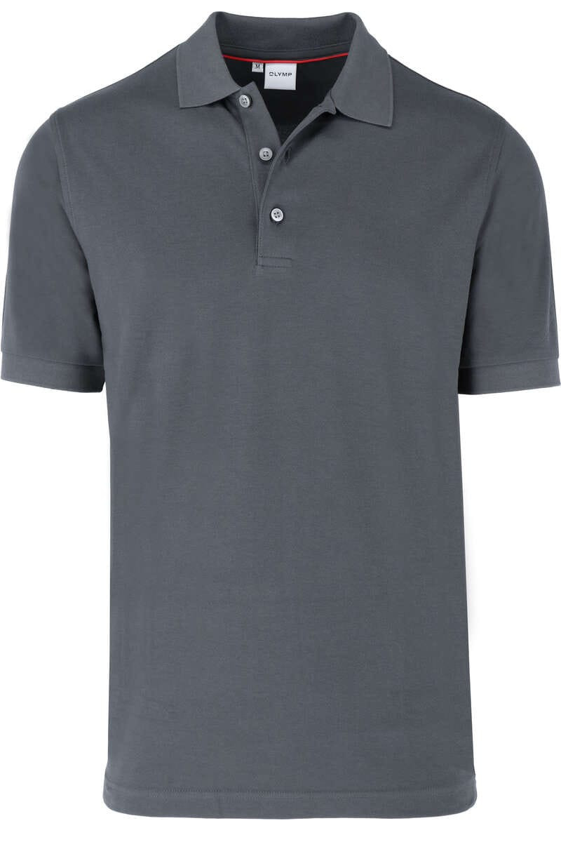 OLYMP Modern Fit Polo shirt Korte mouw antraciet