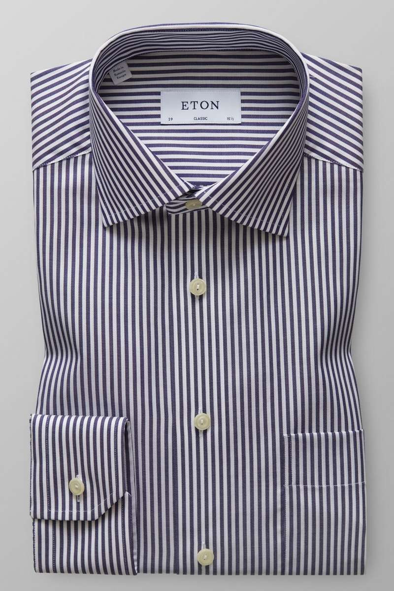 ETON Classic Fit Overhemd , Gestreept