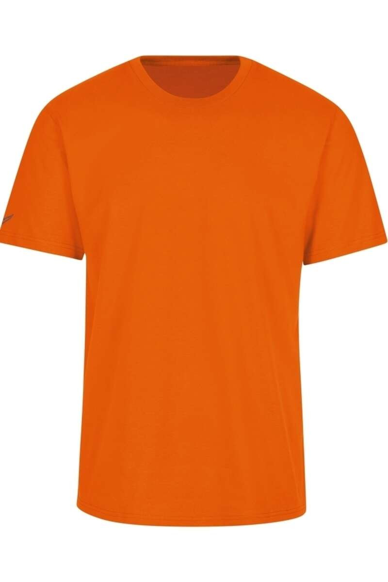 TRIGEMA Comfort Fit T-Shirt mandarijn, Effen