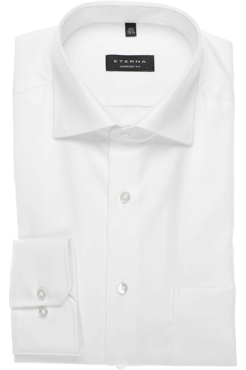 ETERNA Cover Shirt Comfort Fit Overhemd ML6 (vanaf 68 CM) wit