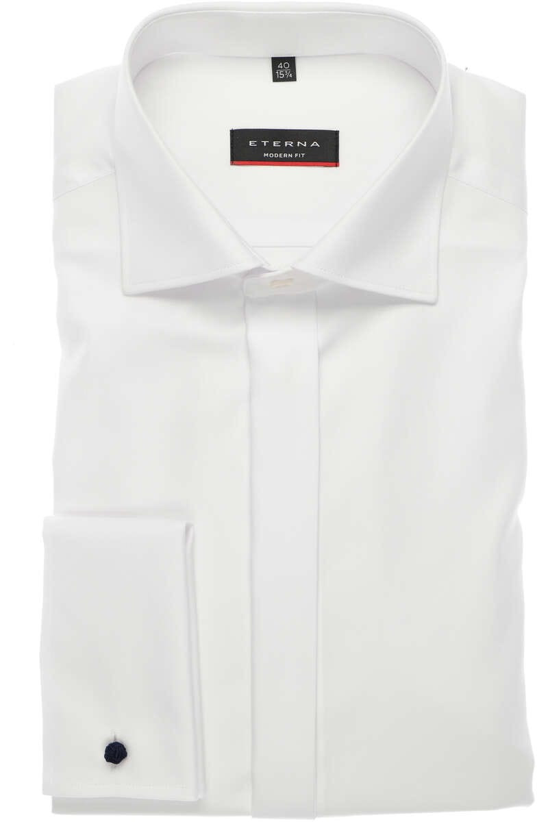 ETERNA Cover Shirt Modern Fit Gala shirt ML6 (vanaf 68 CM) wit