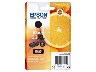 Epson C13T33514012 12.2ml 530pagina's Zwart inktcartridge