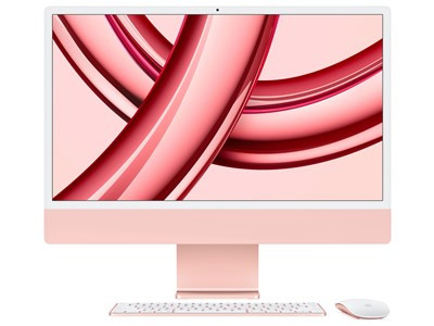 Apple iMac 2023 24" 4.5K - M3 - 8 GB - Roze