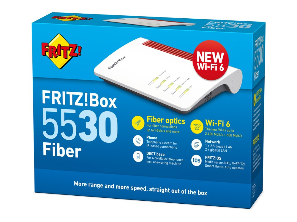 AVM FRITZ!Box 5530 Fibre AON modem/router