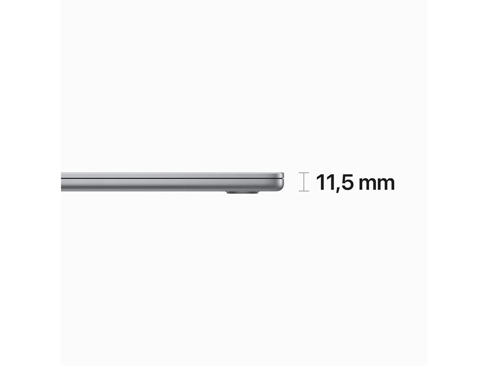 Apple MacBook Air (2023) 15.3" - M2 - 8 GB - 512 GB - Spacegrijs