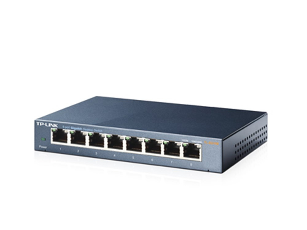 TP-LINK Gigabit Ethernet TL-SG108 - 8 poorts