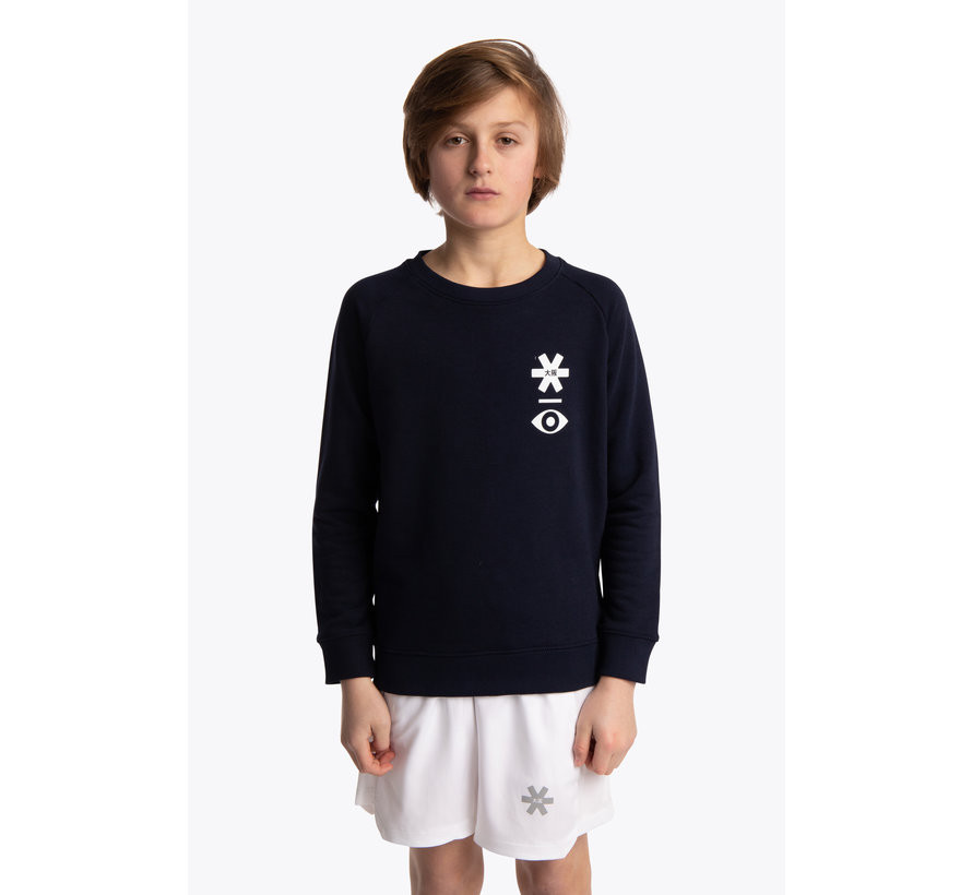 Deshi Sweater Warpy Navy Melange