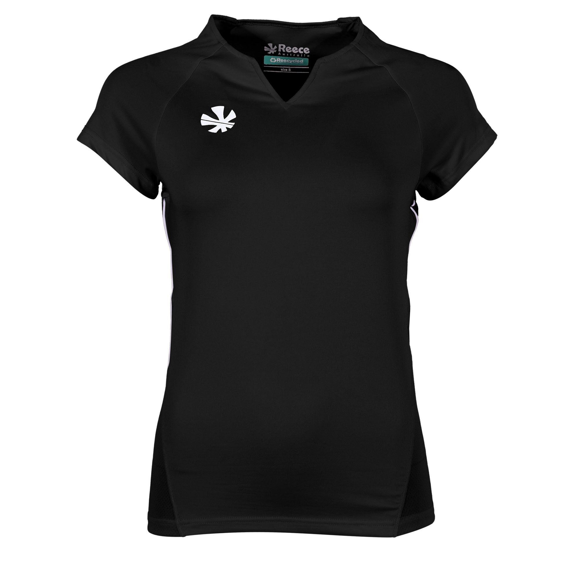 T-Shirt Rise Shirt Ladies Zwart