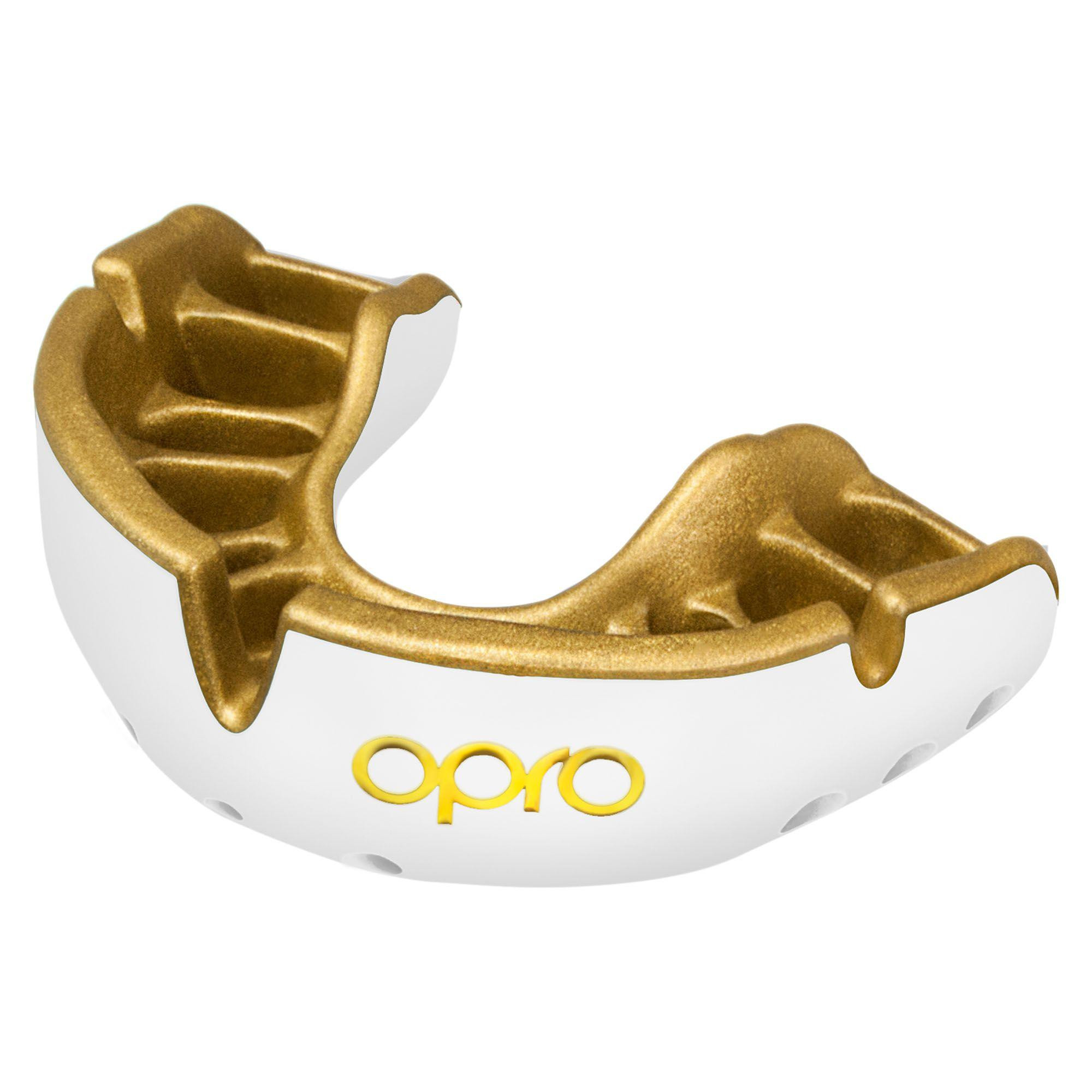 Bitje Gold Ultra Fit Mouthguard Wit Goud