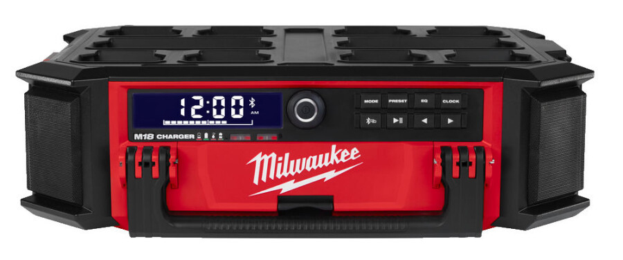 Milwaukee PACKOUT werkradio/lader - M18 PRCDAB+-0 - 18V-230V - excl. accu