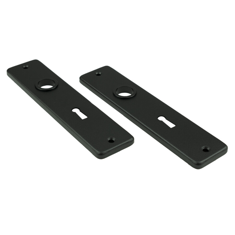 AMI kortschilden - rechthoekig - 180/41 RH - sleutelgat 56 mm - zwart