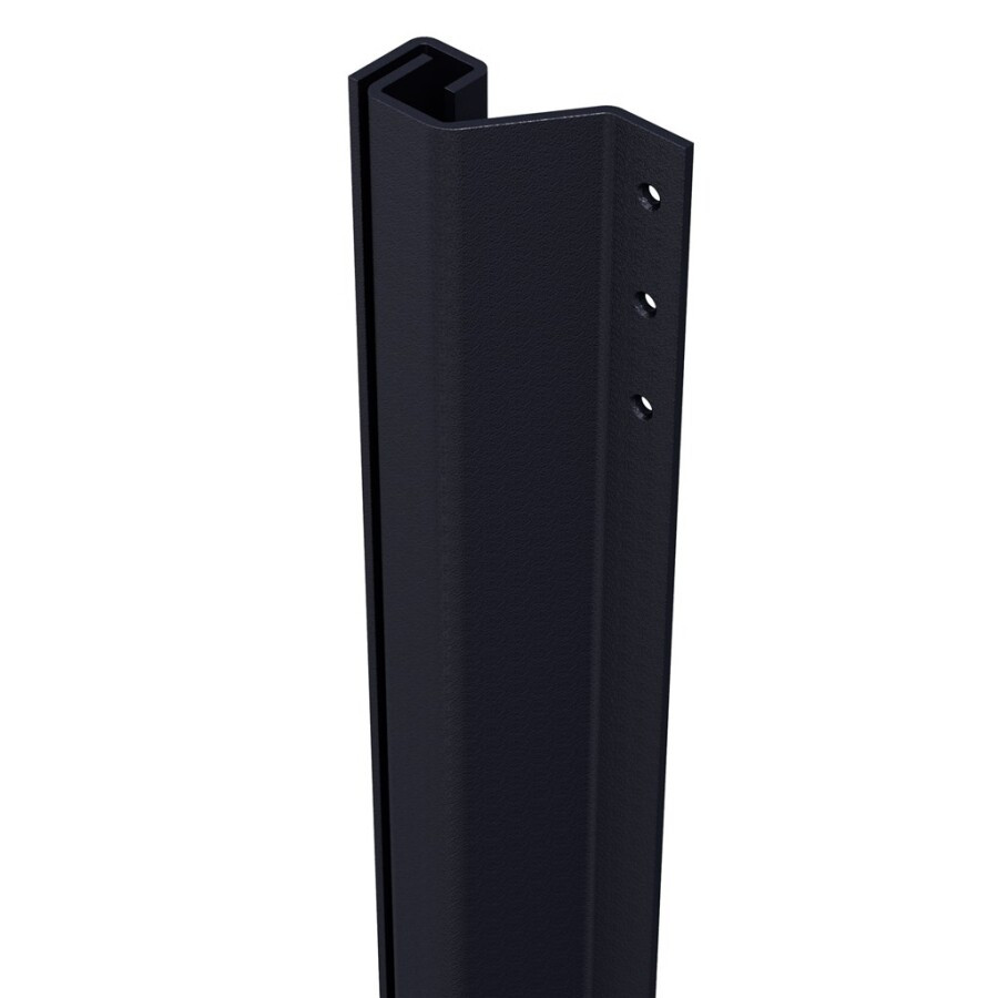 SecuStrip Plus buitendraaiend - terugligging 0-6mm - 2300mm zwartgrijs (fijn structuur) - 1010.170.04