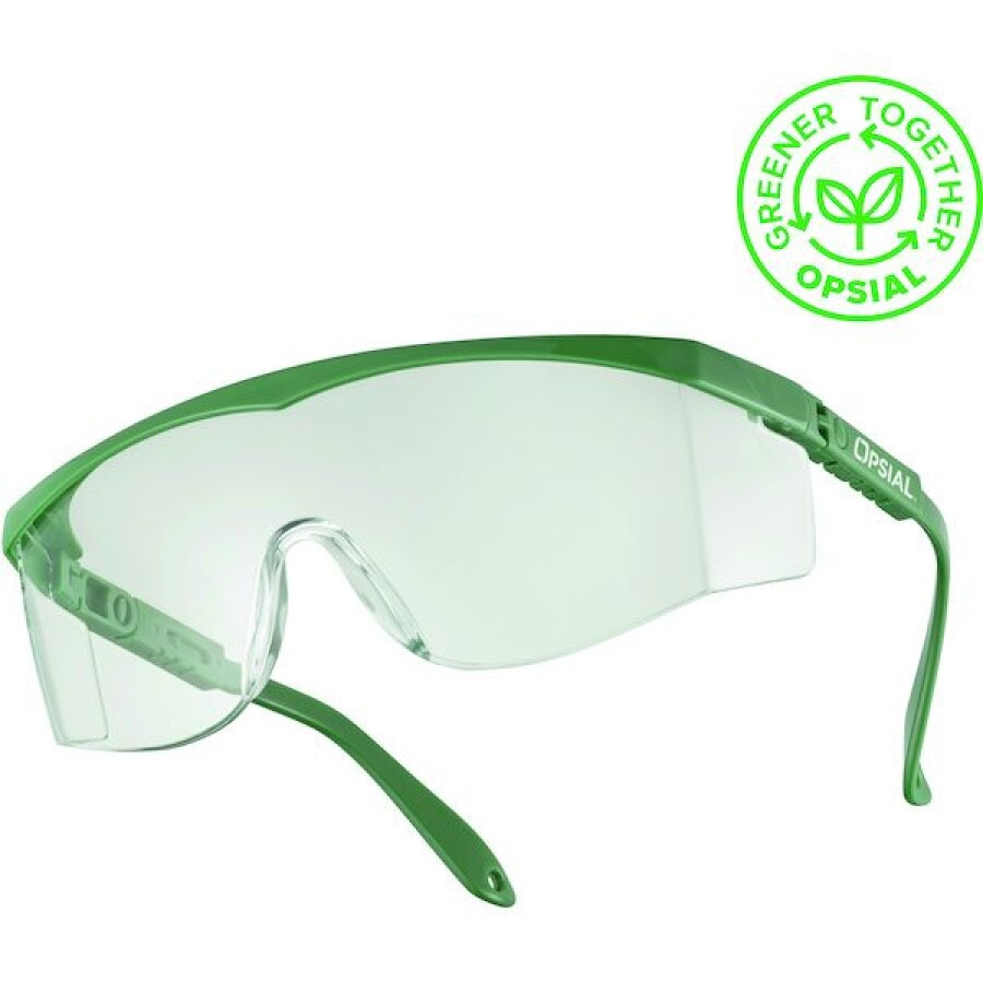 Opsial veiligheidsbril - OP LINE OGT - clear groen