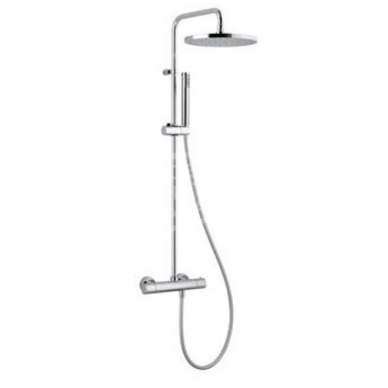 Plieger Royal doucheset met stortdouche 25cm incl. handdouche en cooltouch thermostaat