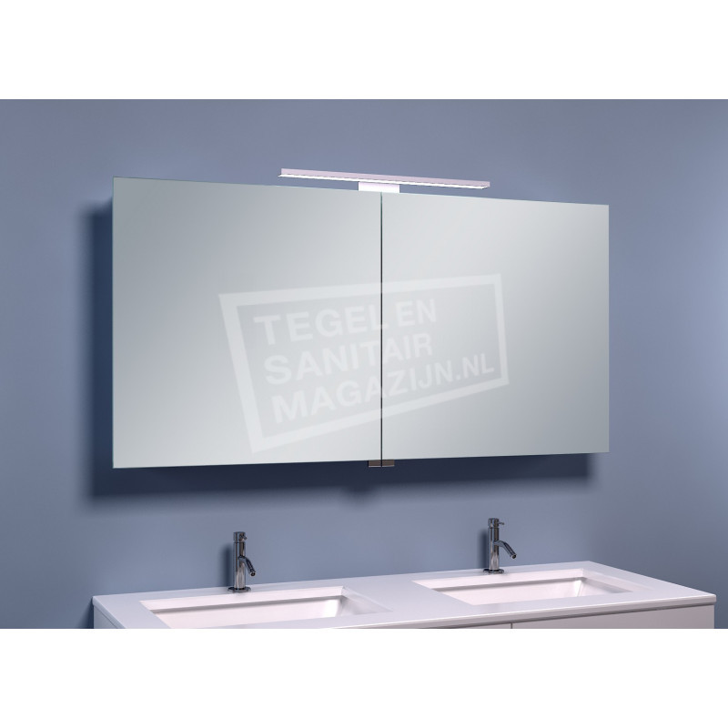 Schulz Large Luxe Spiegelkast met LED Verlichting (120x60x14 cm)