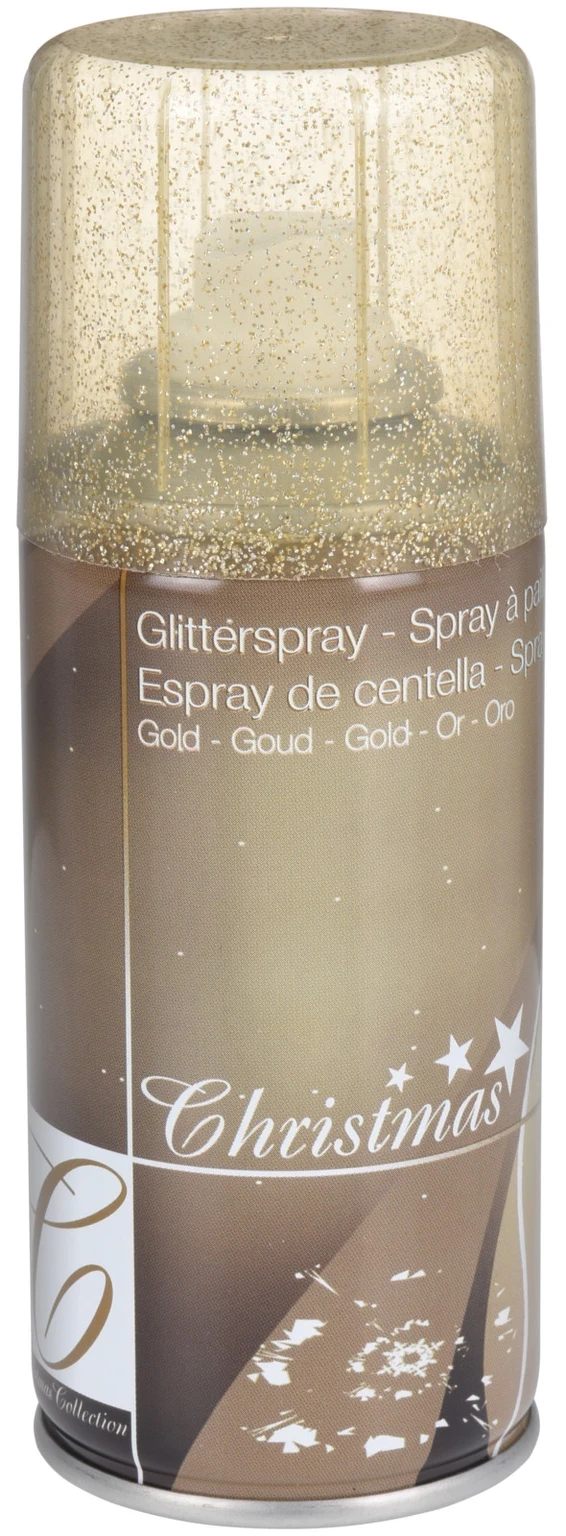 Glitterspray Goud 150ml